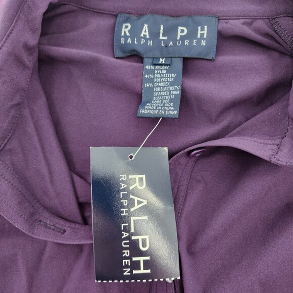 RALPH LAUREN Blue Label NWT Collared French Cuff Sleeve Bodysuit - Picture 4 of 4